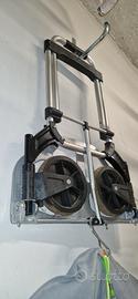 carrello in alluminio pieghevole