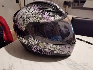 casco AGV flowers 