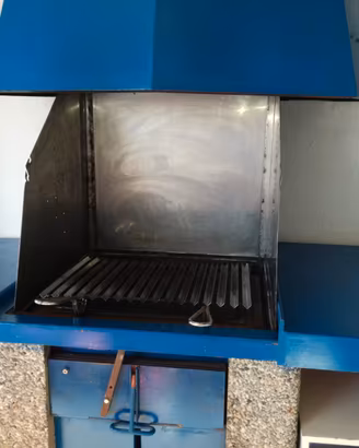 Barbecue muratura e metallo
