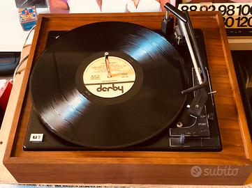 Giradischi Vintage in legno