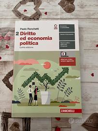 Libro “diritto ed economia 2” 978880837557
