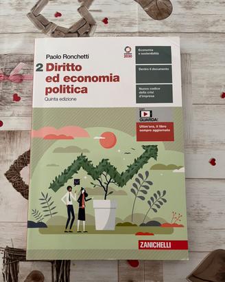 Libro “diritto ed economia 2” 978880837557