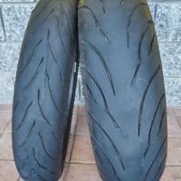 Treno gomme moto CONTINENTAL 110/70 e 150/60 R17