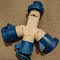 Adattatore sdoppiatore di corrente industriale CEE