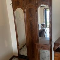 Mobile appendi abiti con specchi