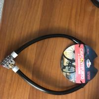 Cavo con combinazione per bici,nuovo come da foto