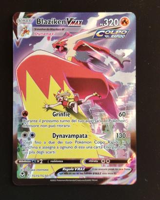 Carta Pokemon Blaziken VMax - SIT TG15