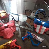 supereroi laser game