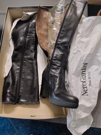 stivali Nero giardino