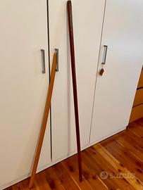 Set di bokken e jo con custodia