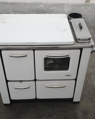 Cucina a legna REX e Zoppas vintage con forno