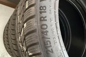 Pneumatici invernali 215/40 R18 M+S