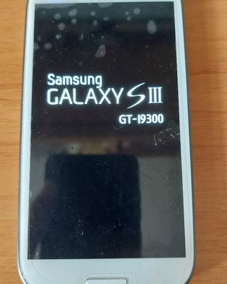 telefono Samsung Galaxy S3 GT-I9300 bianco