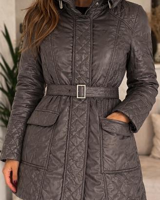 Piumino grigio tortora donna Trussardi Tg. 42
