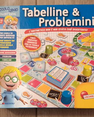 Problemini e tabelline il gioco