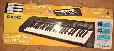 Tastiera pianoforte  Casio CTK-240 nuova