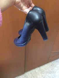 Décolleté blu n. 37 Bata originali