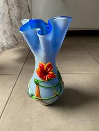 Vaso in vetro soffiato