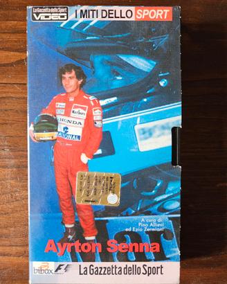 Ayrton Senna VHS I Miti Dello Sport Gazzetta dello
