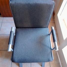 Poltrona letto in tessuto