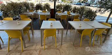 Tavoli e sedie per BAR/RISTORANTI