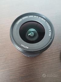 Obiettivo Canon EFS 10-18 mm