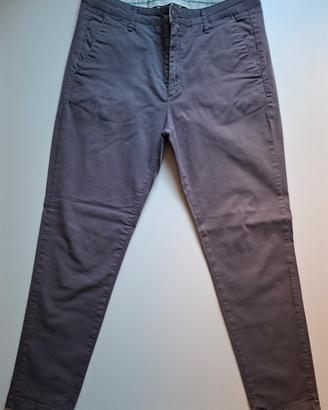 Pantalone Chino Liu Jo Uomo grigio scuro slim 50