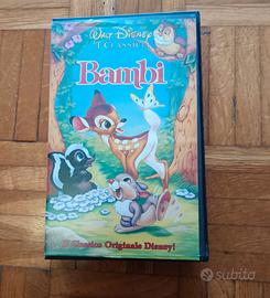 Bambi – Walt Disney - cassetta VHS del 1992