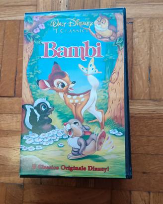 Bambi – Walt Disney - cassetta VHS del 1992