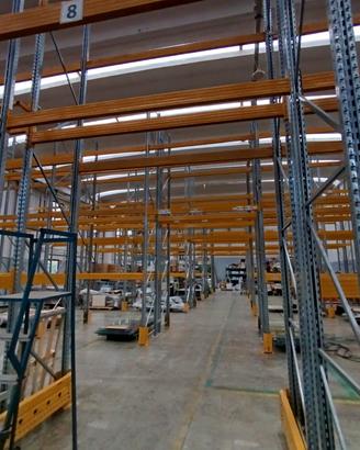 scaffalature portapallets e scaffali incastro 