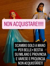 ARIEL E ERIC IN CAMBIO DI BELLE E BESTIA