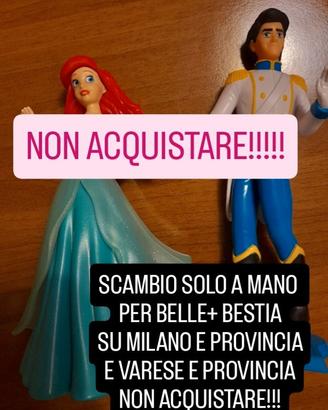 ARIEL E ERIC IN CAMBIO DI BELLE E BESTIA