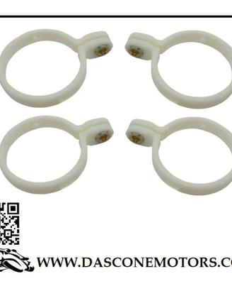 4 Fascette Supporto parafango Ducati Monster 400 6