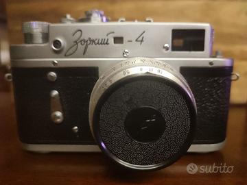 Zorki 4 fotocamera analogica anni'60