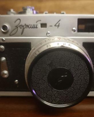 Zorki 4 fotocamera analogica anni'60