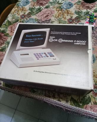 computer analisi del capello vintage