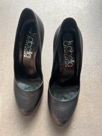 Décolleté con tacco nere 39