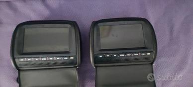 Monitor poggiatesta auto universali 