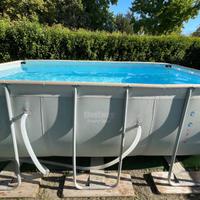 Piscina  besteay 4x2 con filtro a sabbia e scalett