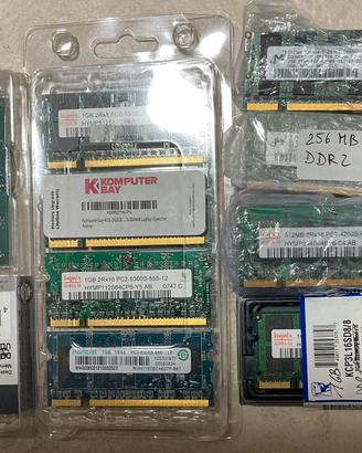 Memorie ddr2 per notebook