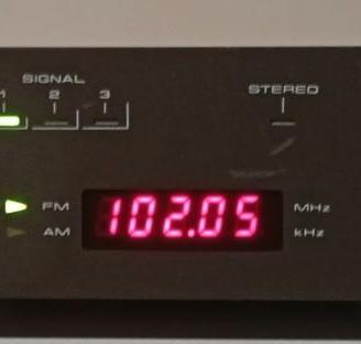 Tuner Vintage Pioneer F-5L