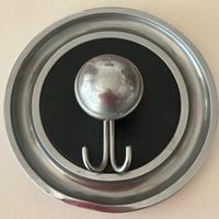 Coppia attacapanni acciaio cromato anni 70