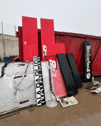 Insegne retroilluminate