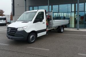 Sprinter 416 con gru e cassone fisso nuovi