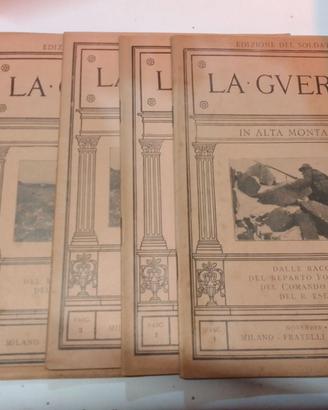Riviste La guerra Treves 1916-1920