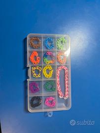 Set anelli e 1 bracciale fatti a mano
