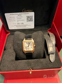 Cartier santos lady oro rosa wgsa0022 full 2023