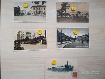 5 Cartoline antiche di Novi Ligure
