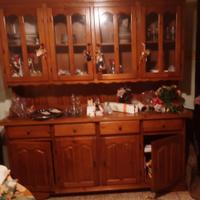 credenza in puro legno