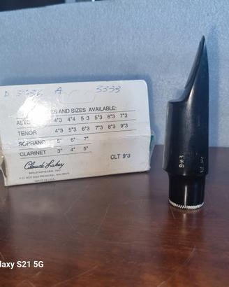 Bocchino ebanite sax tenore Claude  Lakey